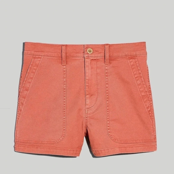 Madewell The Perfect Vintage Military Short, Size 23, NWT - Picture 1 of 8